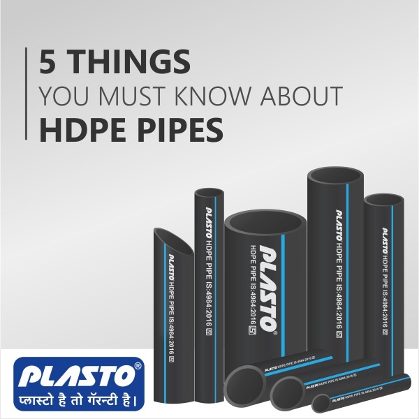 5 Things you must know about HDPE pipes