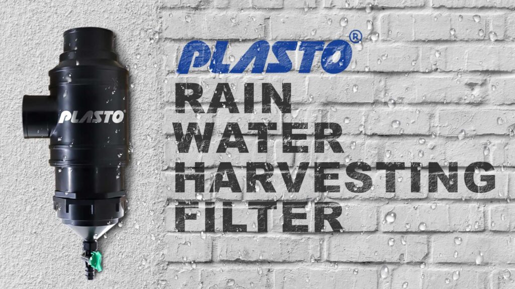 plasto rainwater harvesting tank filter