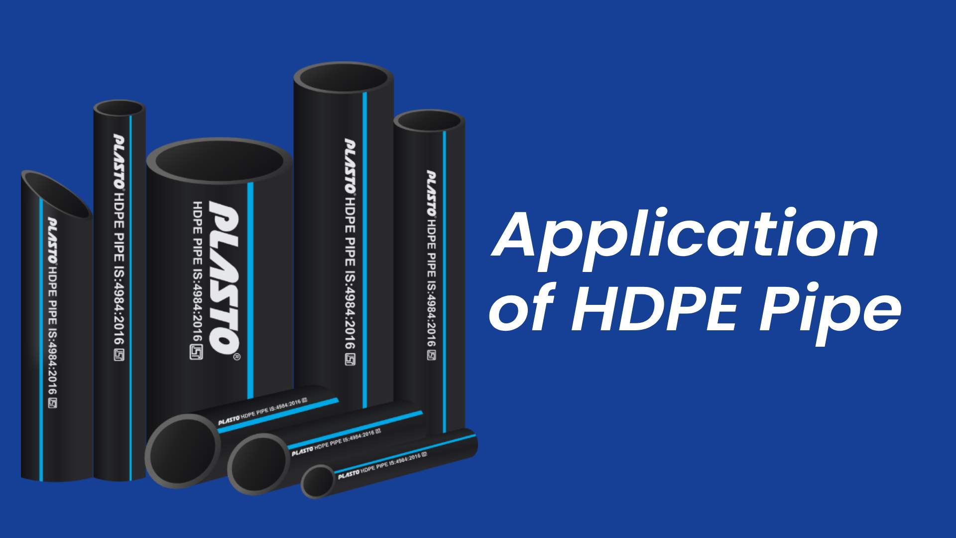 Feature & Applications of HDPE Pipe HDPE Pipe Manufacturers